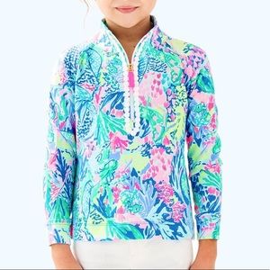 Kids XL LILLY PULITZER POPOVER NEW MERMAIDS
